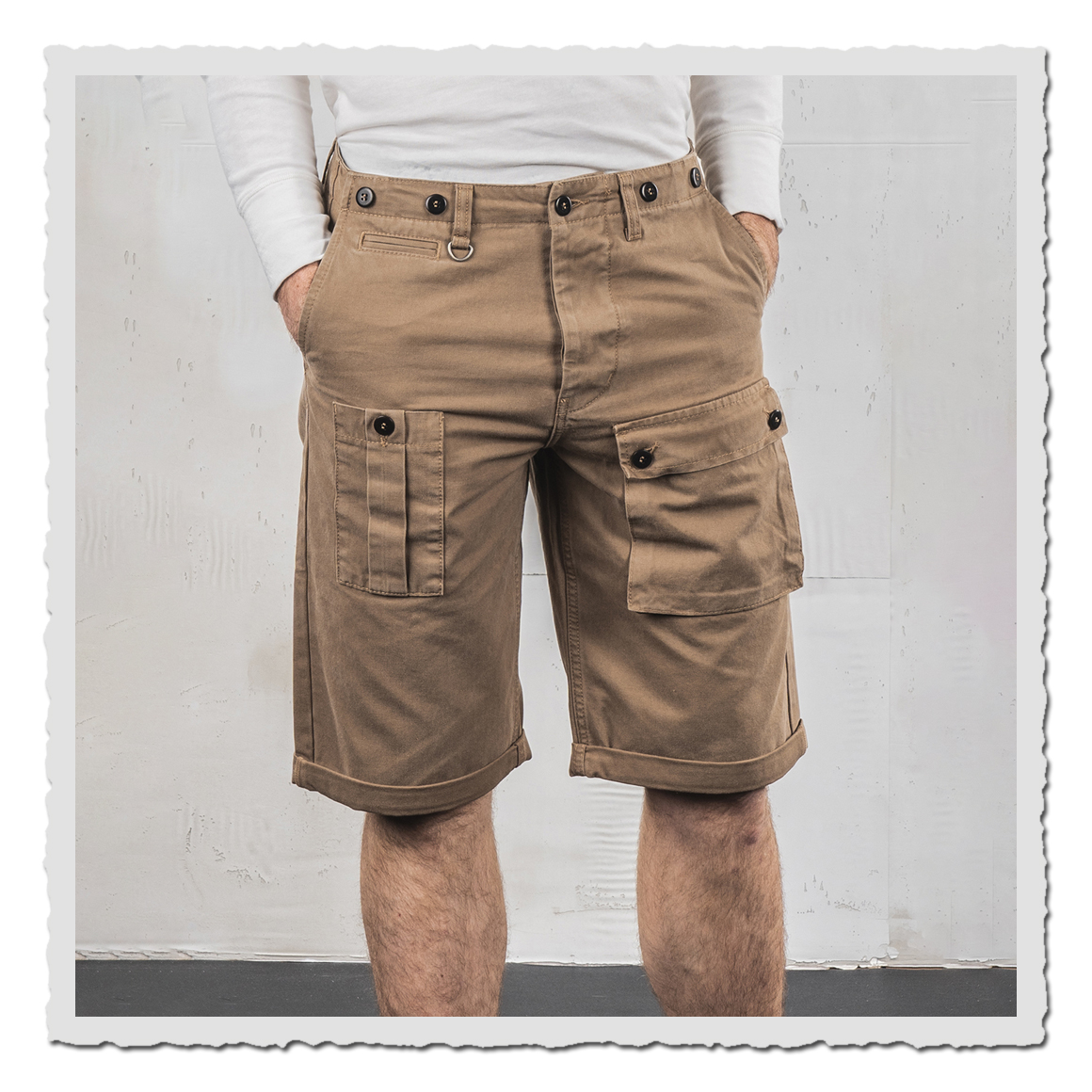 Pike Brothers Workwear Short – 1932 Engineer Tarawa mit authentischen Details